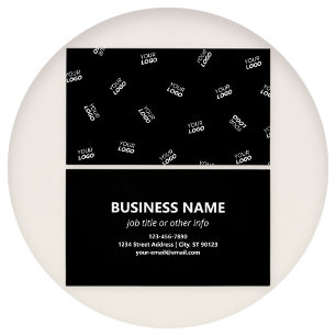 Any Logo or Uploaded Image   Scattered Pattern 