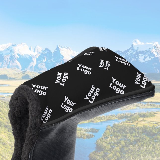 Any Logo or Uploaded Image | Scattered Pattern  Golf Head Cover (Creator Uploaded)