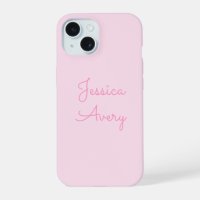 Any Name | Cute Pink Cursive