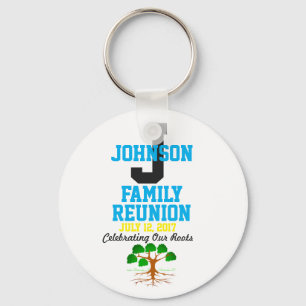 Any Name Family Reunion with Any Date - Keychain