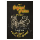 Any Name Original Patina Speed Shop Garage -