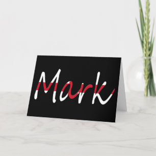 Any Name overlaid on English Flag gccnt Card