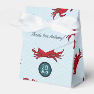 Any occasion Crab Fest thank you guest Favor Box