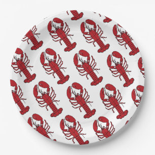Any occasion Lobster Bake/Boil Party Paper Plate