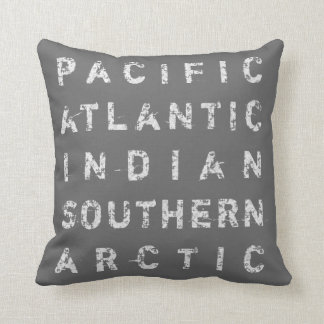 Any Ocean Beach Style Throw Pillow