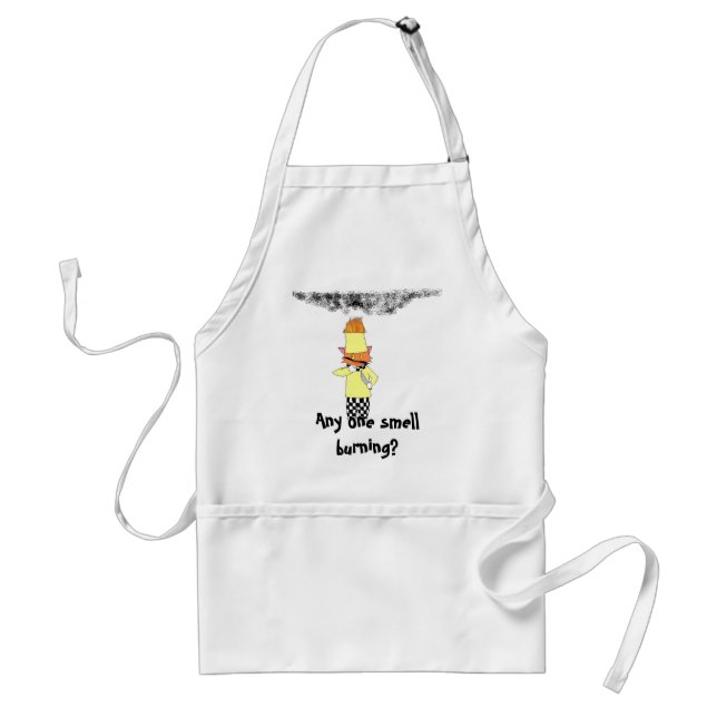, Any one smell burning? Standard Apron (Front)