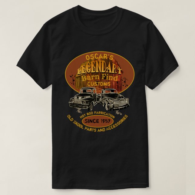 Any Person, Company Legendary Barn Find Customs - T-Shirt (Design Front)
