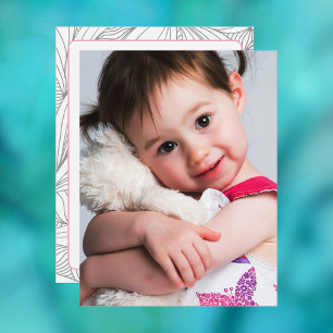 Any Photo: Child, Boyfriend, Pet & Your Message Enclosure Card