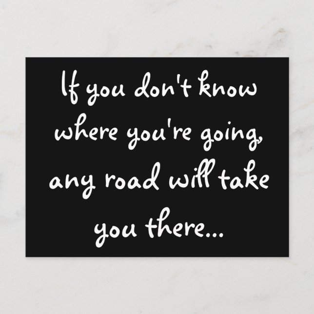 Any Road-postcard Postcard (Front)