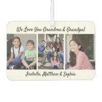 Any Text Family 4 Photo Collage Black and White