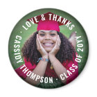 Any Text Graduation Thank You Photo Party Favor