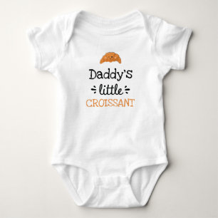  [Any Text's] Little Croissant Baby Bodysuit