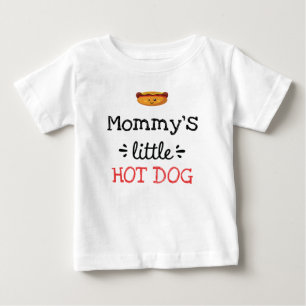 [Any Text's] Little Hot Dog Cute baby Bodysuit