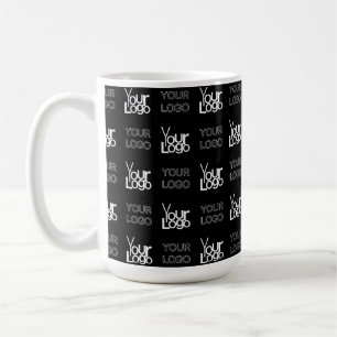 Any Two Logos or Images Repeating Pattern Coffee Mug