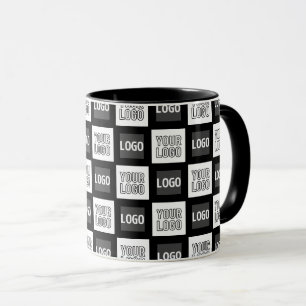 Any Two Logos or Images Repeating Pattern Mug