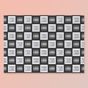 Any Two Logos or Images Repeating Pattern Tissue Paper