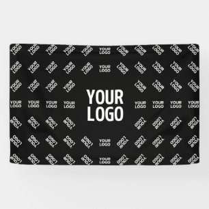 Any Uploaded Image Design or Logo Unique Patten Banner