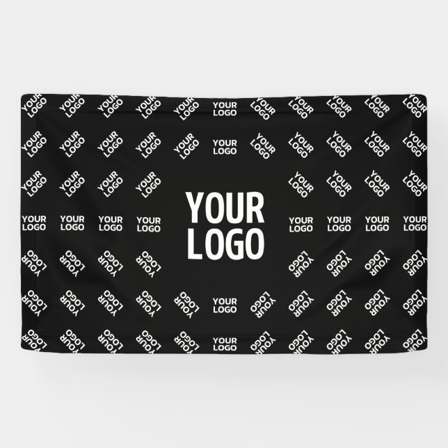 Any Uploaded Image Design or Logo | Unique Patten Banner (Horizontal)