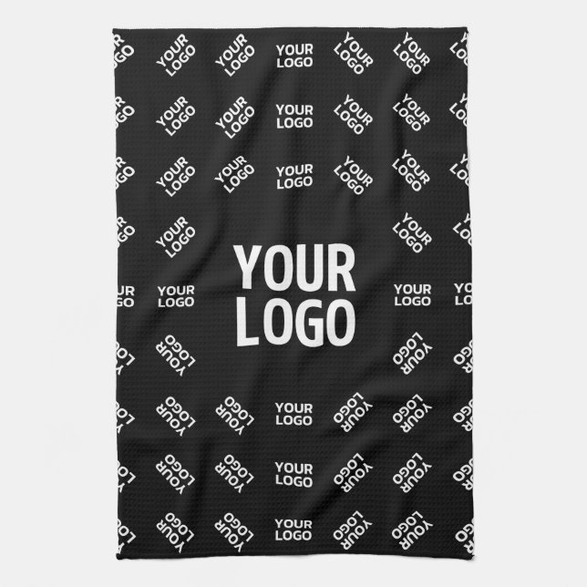 Any Uploaded Image Design or Logo | Unique Patten Kitchen Towel (Vertical)