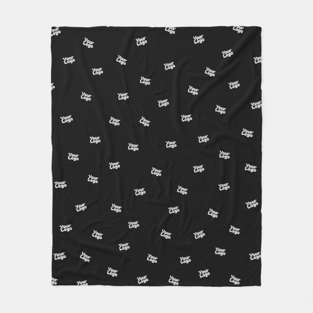 Any Uploaded Image, Design or Your Logo Randomized Fleece Blanket (Front)