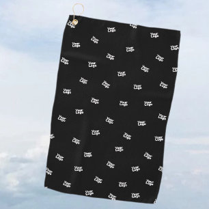 Any Uploaded Image, Design or Your Logo Randomized Golf Towel
