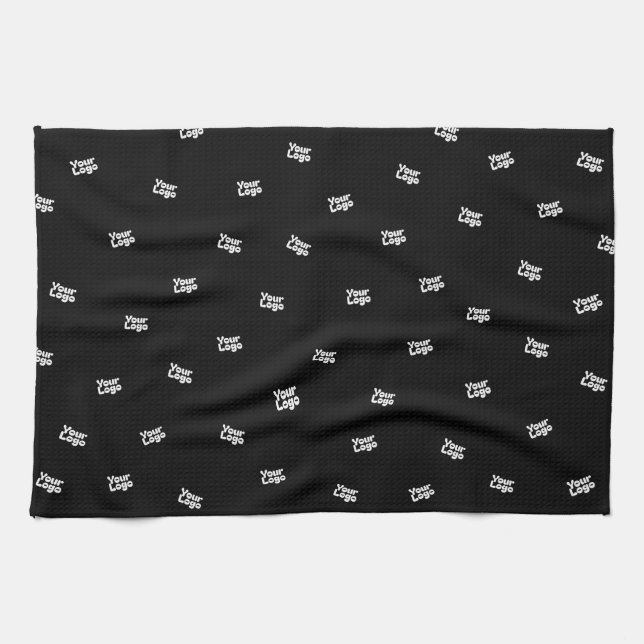 Any Uploaded Image, Design or Your Logo Randomized Kitchen Towel (Horizontal)