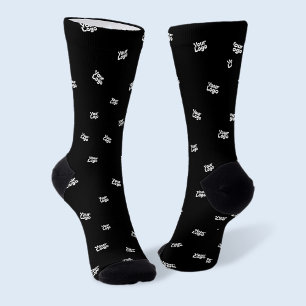 Any Uploaded Image, Design or Your Logo Randomized Socks