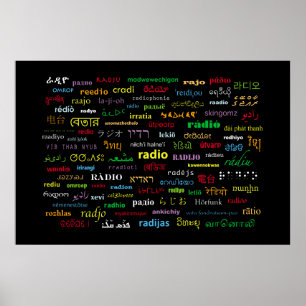 Any Way You Say It, It's Radio Poster