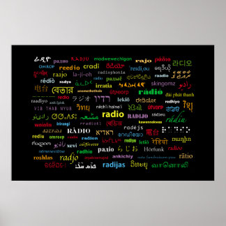 Any Way You Say It, It's Radio Poster