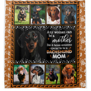 Any Woman Can Be A Dachshund Mom Blanket