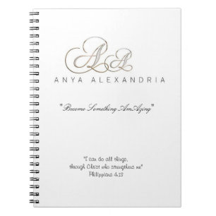 Anya Alexandria Promo Simple Notebook
