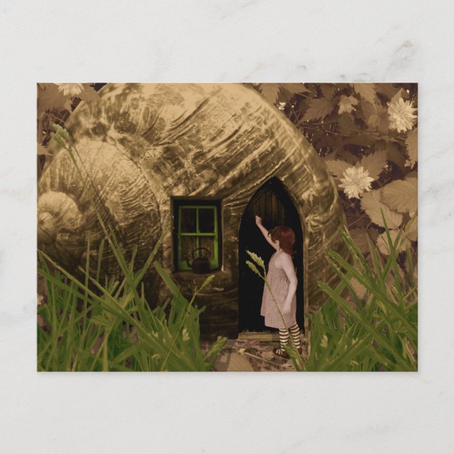 Anyone at home? postcard (Front)