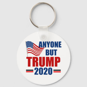 Anyone But Donald Trump 2020 Keychain