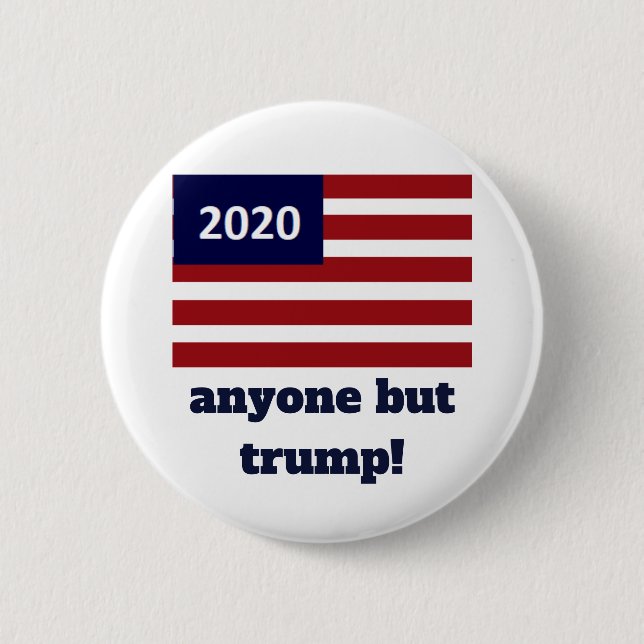 anyone but him 2 inch round button (Front)