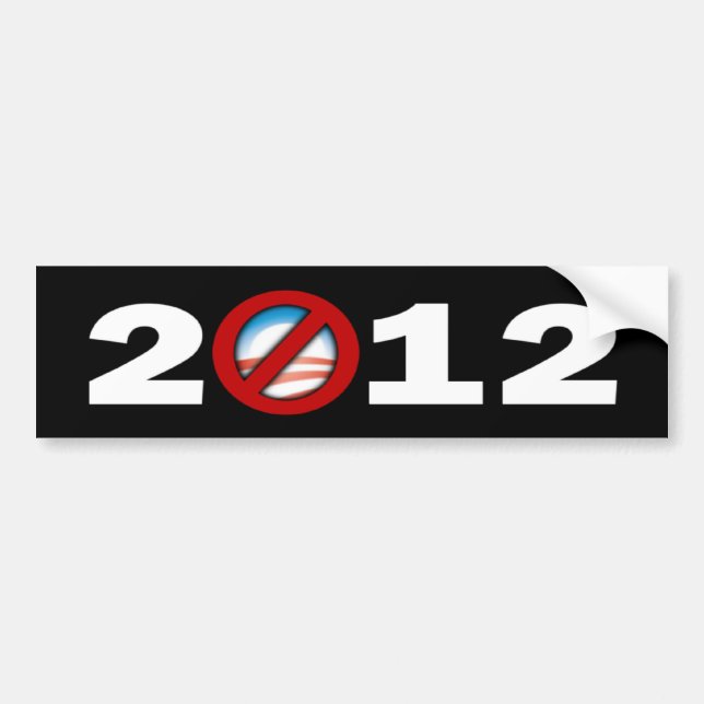 Anyone But Obama 2012 Bumper Sticker (Front)