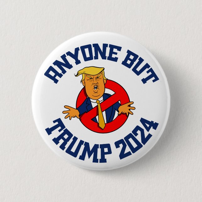 Anyone But Trump 2.25" Button (Front)