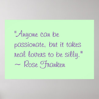 Anyone Can Be Passionate Poster