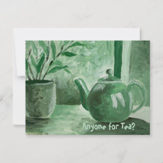 Anyone for Tea - Postcard