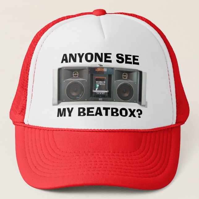 Anyone See My Beatbox? Trucker Hat (Front)
