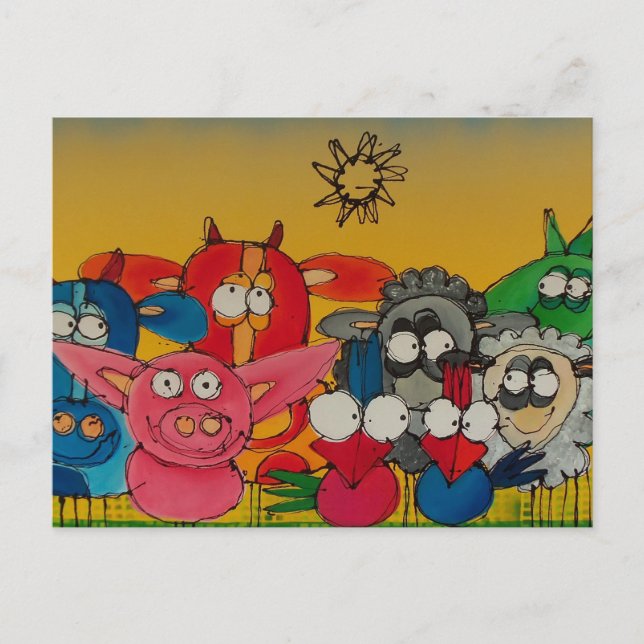 anyone seen pietje ? postcard (Front)