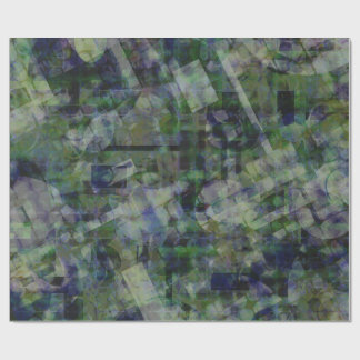anytime green , celebration wrapping paper