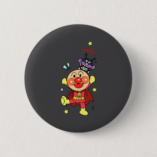 Anyway Anpanman New  2 Inch Round Button