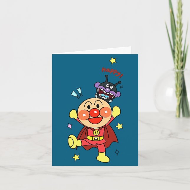 Anyway Anpanman New  Card (Front)