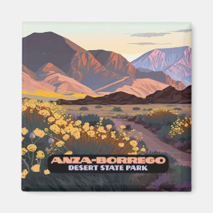 Anza Borrego Desert State Park California  Magnet