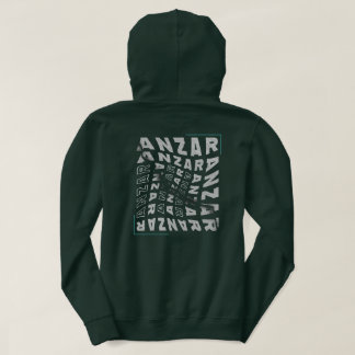 Anzar Streetwear Twisted Typography Amazigh Hoodie
