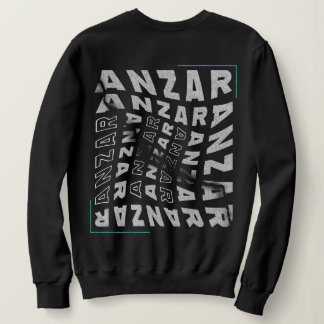 Anzar Streetwear Twisted Typography Amazigh Sweatshirt