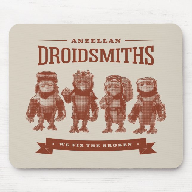 Anzellan Droidsmiths - We Fix The Broken Mouse Pad (Front)