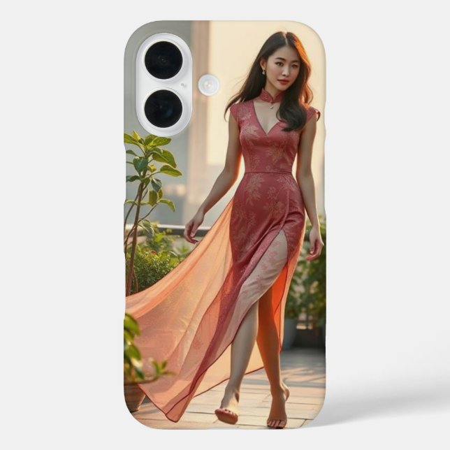 Ao Dai in the Wind Case-Mate iPhone Case (Back)