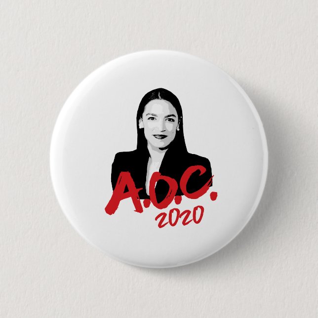 AOC 2020 2 INCH ROUND BUTTON (Front)