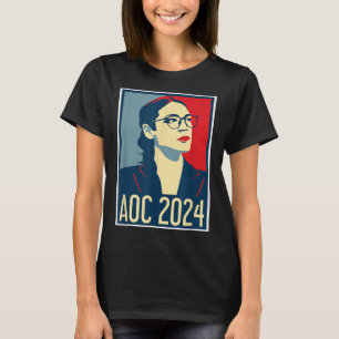 Aoc 2024 President Boho 80s Vintage T-Shirt